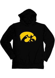 Vive La Fete Iowa Hawkeyes Youth Black Alex Long Sleeve Hoodie