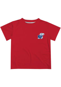 Vive La Fete Kansas Jayhawks Infant Impressions Short Sleeve T-Shirt Red