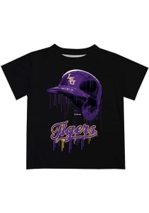 Vive La Fete LSU Tigers Infant Dripping Helmet Short Sleeve T-Shirt Black