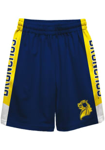 Vive La Fete Central Oklahoma Bronchos Toddler Blue Mesh Athletic Bottoms Shorts