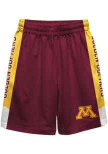 Vive La Fete Minnesota Golden Gophers Toddler Maroon Mesh Athletic Bottoms Shorts