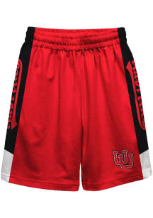 Vive La Fete Utah Utes Toddler Red Mesh Athletic Bottoms Shorts