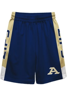 Vive La Fete Akron Zips Youth Blue Mesh Athletic Shorts