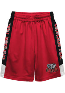 Vive La Fete Alabama Crimson Tide Youth Red Mesh Athletic Shorts