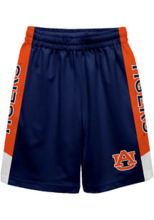 Vive La Fete Auburn Tigers Youth Blue Mesh Athletic Shorts