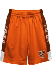 Vive La Fete Bowling Green Falcons Youth Orange Mesh Athletic Shorts