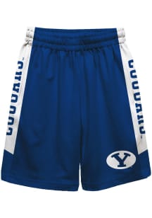 Vive La Fete BYU Cougars Youth Blue Mesh Athletic Shorts