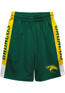 Vive La Fete Cal Poly Mustangs Youth Green Mesh Athletic Shorts