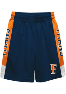 Vive La Fete Cal State Fullerton Titans Youth Blue Mesh Athletic Shorts