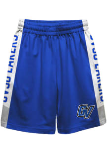 Vive La Fete Grand Valley State Lakers Youth Blue Mesh Athletic Shorts