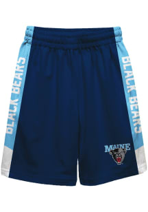 Vive La Fete Maine Black Bears Youth Navy Blue Mesh Athletic Shorts