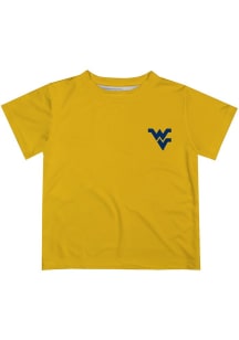 Vive La Fete West Virginia Mountaineers Infant Impressions Short Sleeve T-Shirt Gold