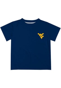 Vive La Fete West Virginia Mountaineers Infant Impressions Short Sleeve T-Shirt Navy Blue
