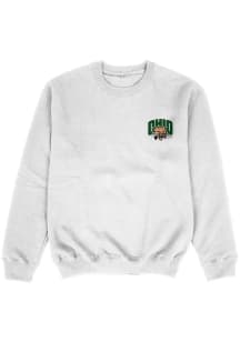 Vive La Fete Ohio Bobcats Toddler White Impressions Long Sleeve Crew Sweatshirt