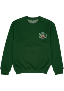 Vive La Fete Ohio Bobcats Toddler Green Impressions Long Sleeve Crew Sweatshirt