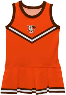Vive La Fete Bowling Green Falcons Baby Orange Britney Dress Set Cheer