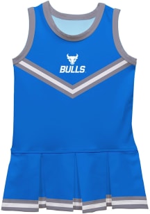 Vive La Fete Buffalo Bulls Baby Blue Britney Dress Set Cheer