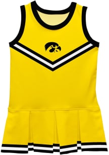 Vive La Fete Iowa Hawkeyes Baby Gold Britney Dress Set Cheer