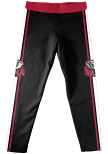 Vive La Fete Alabama Crimson Tide Infant Girls Black Stripe Bottoms Leggings