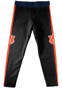 Vive La Fete Auburn Tigers Infant Girls Black Stripe Bottoms Leggings
