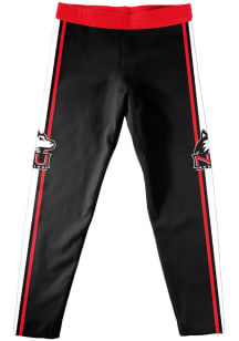 Vive La Fete Northern Illinois Huskies Infant Girls Black Stripe Bottoms Leggings