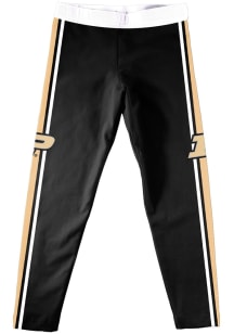 Vive La Fete Purdue Boilermakers Infant Girls Black Stripe Bottoms Leggings