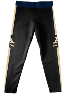 Vive La Fete Akron Zips Toddler Black Stripe Bottoms Leggings