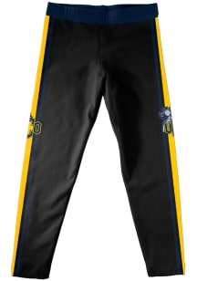 Vive La Fete Central Oklahoma Bronchos Toddler Black Stripe Bottoms Leggings