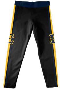 Vive La Fete East Tennesse State Buccaneers Toddler Black Stripe Bottoms Leggings