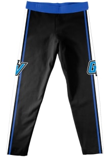 Vive La Fete Grand Valley State Lakers Toddler Black Stripe Bottoms Leggings