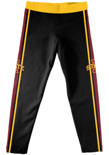 Vive La Fete Iowa State Cyclones Toddler Black Stripe Bottoms Leggings