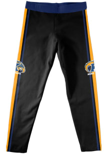 Vive La Fete Kent State Golden Flashes Toddler Black Stripe Bottoms Leggings