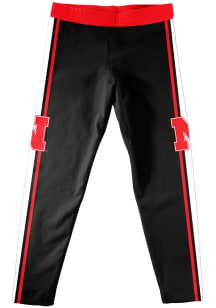 Vive La Fete Nebraska Cornhuskers Toddler Black Stripe Bottoms Leggings