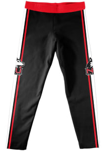 Vive La Fete Northern Illinois Huskies Toddler Black Stripe Bottoms Leggings