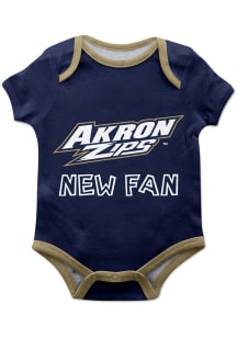 Vive La Fete Akron Zips Baby Blue New Fan Short Sleeve One Piece