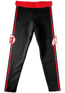 Vive La Fete Utah Utes Toddler Black Stripe Bottoms Leggings