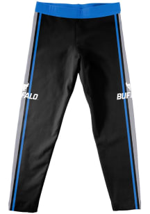 Vive La Fete Buffalo Bulls Girls Black Stripe Bottoms Leggings