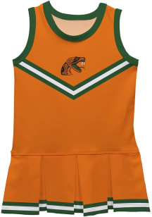 Vive La Fete Florida A&M Rattlers Toddler Girls Orange Britney Dress Sets Cheer