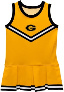 Vive La Fete Grambling State Tigers Toddler Girls Gold Britney Dress Sets Cheer