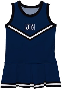 Vive La Fete Jackson State Tigers Toddler Girls Blue Britney Dress Sets Cheer