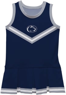 Vive La Fete Penn State Nittany Lions Toddler Girls Navy Blue Britney Dress Sets Cheer Dress