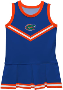 Vive La Fete Florida Gators Toddler Girls Blue Britney Dress Sets Cheer