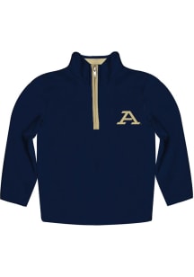 Vive La Fete Akron Zips Toddler Blue Impressions Long Sleeve Qtr Zip