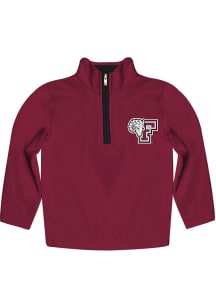 Vive La Fete Fordham Rams Toddler Maroon Impressions Long Sleeve Qtr Zip