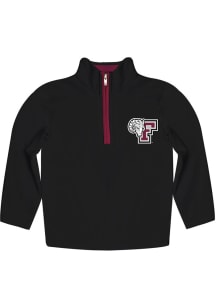 Vive La Fete Fordham Rams Toddler Black Impressions Long Sleeve Qtr Zip