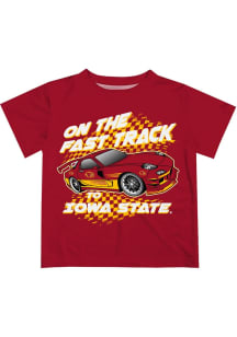 Vive La Fete Iowa State Cyclones Infant Fast Track Short Sleeve T-Shirt Red