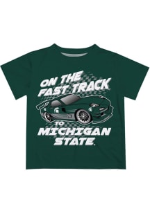 Vive La Fete Michigan State Spartans Infant Fast Track Short Sleeve T-Shirt Green