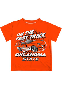 Vive La Fete Oklahoma State Cowboys Infant Fast Track Short Sleeve T-Shirt Orange