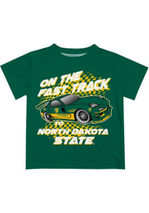 Vive La Fete North Dakota State Bison Toddler Green Fast Track Short Sleeve T-Shirt