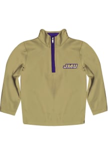 Vive La Fete James Madison Dukes Toddler Gold Impressions Long Sleeve Qtr Zip